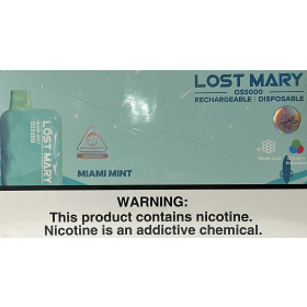 Lost Mary Black Mint Buy Miami Mint Lost Mary MO5000 - USA Lost Mary Vape Miami  Mint Price Australia